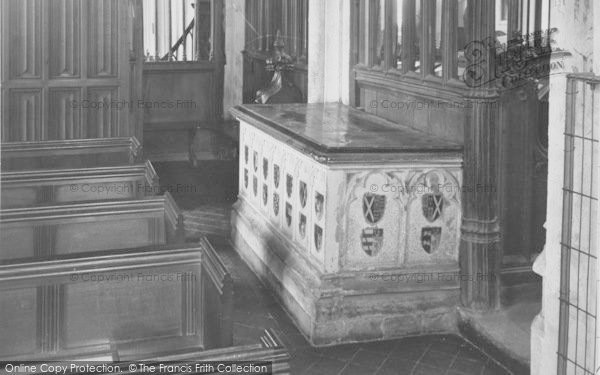 Photo of Ewelme, The Chaucer Tomb c.1950