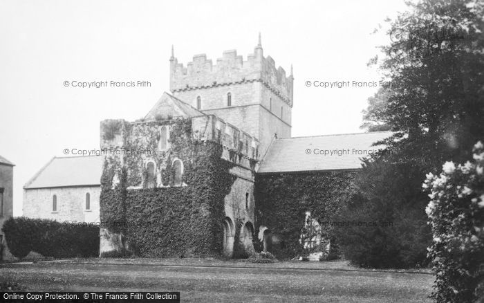 Photo of Ewenny, Church 1898