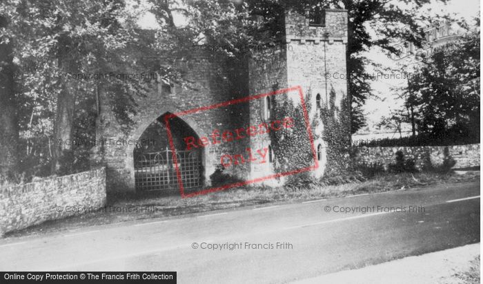 Photo of Ewenny, The Lodge Gates c.1960