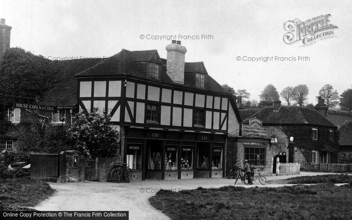 Photo of Ewhurst, Businesses By The Green 1929