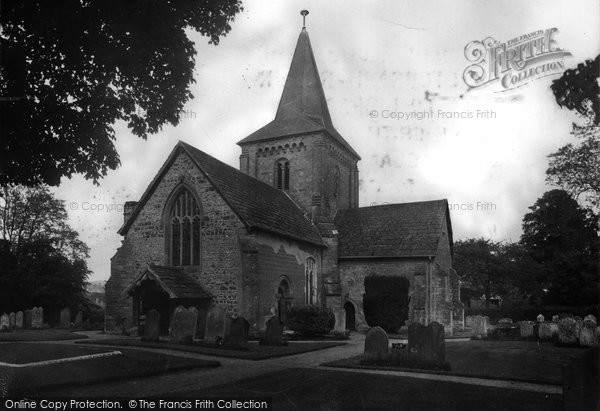 Photo of Ewhurst, Church Of St Peter And St Paul c.1955