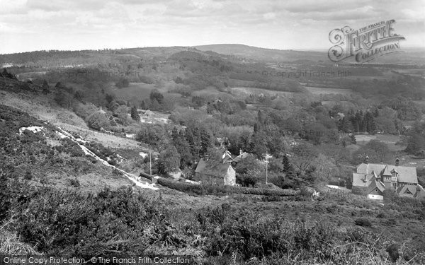 Photo of Ewhurst, Leith Hill From Pitch Hill 1927