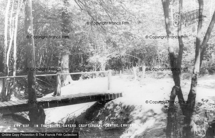 Photo of Ewhurst, Sayers Croft Rural Centre, In The Woods c.1960
