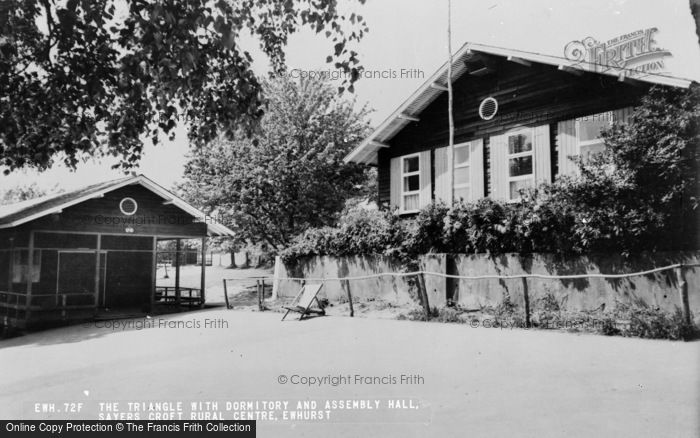 Photo of Ewhurst, Sayers Croft Rural Centre, The Assembly Hall c.1960