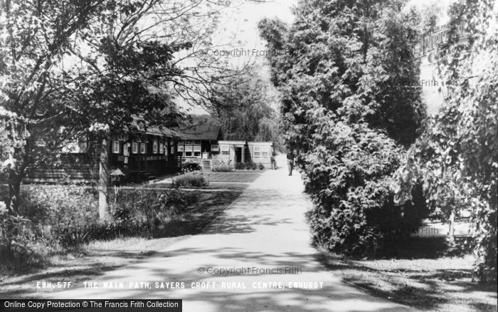 Photo of Ewhurst, Sayers Croft Rural Centre, The Main Path c.1960
