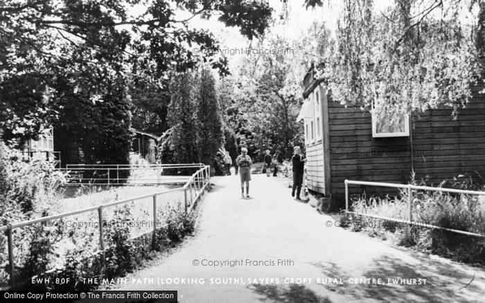 Photo of Ewhurst, Sayers Croft Rural Centre, The Main Path c.1960