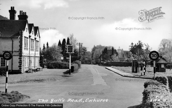 Photo of Ewhurst, The Bull's Head c.1955
