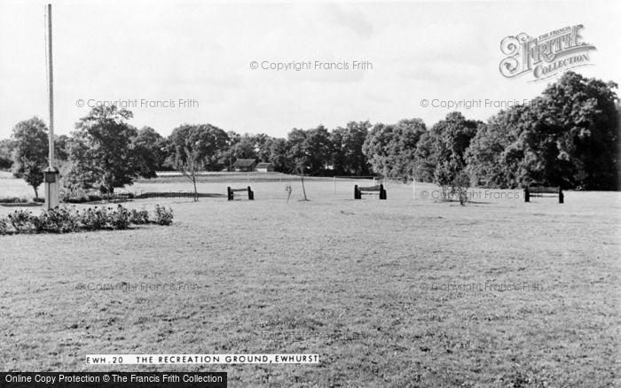 Photo of Ewhurst, The Recreation Ground c.1955