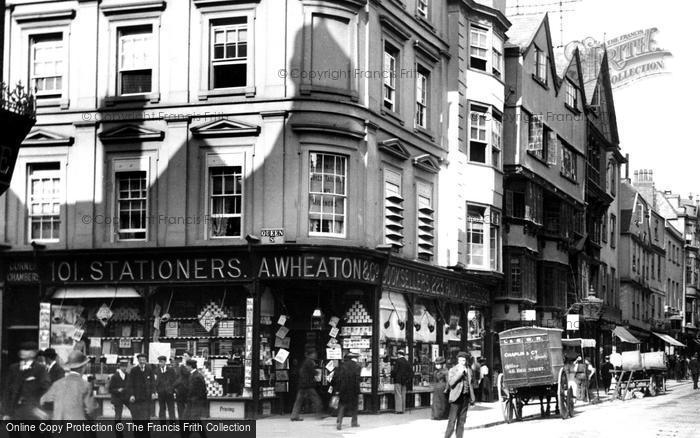 Photo of Exeter, A.Wheaton & Son, High Street 1900