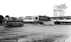 Bus And Coach Station c.1965, Exeter