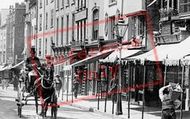 Carriage, High Street 1896, Exeter