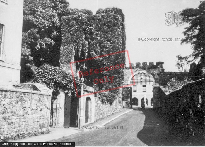 Photo of Exeter, Castle Gateway c.1950