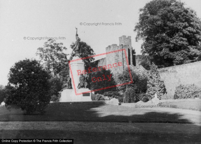 Photo of Exeter, Castle Grounds c.1950
