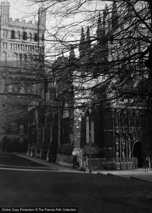 Photo of Exeter, Cathedral c.1950