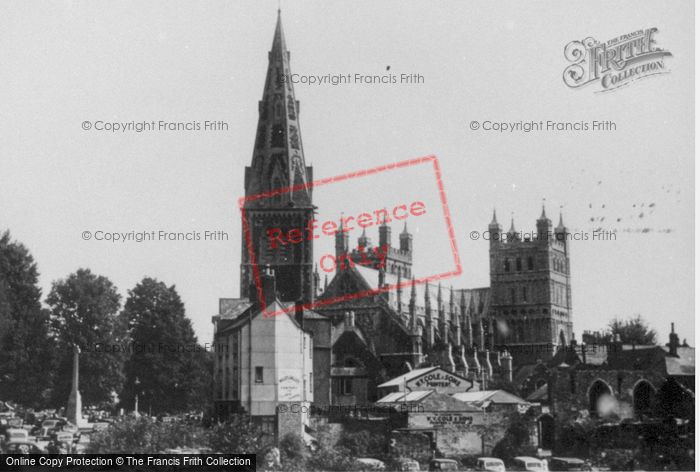 Photo of Exeter, Cathedral c.1955