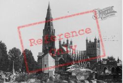 Cathedral c.1955, Exeter