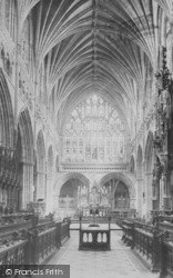 Cathedral Choir c.1890, Exeter