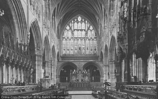 Photo of Exeter, Cathedral Choir c.1935