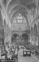 Cathedral Choir East 1924, Exeter