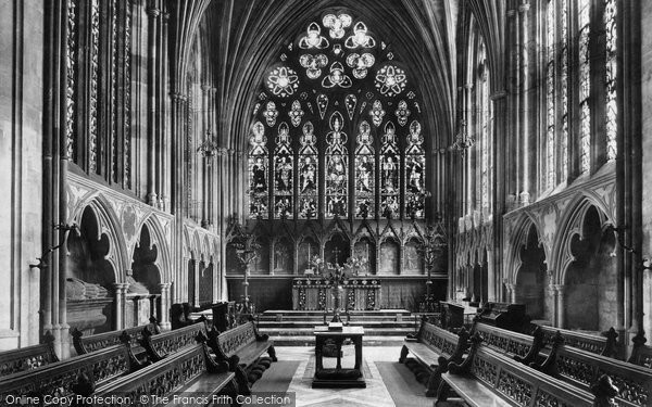 Photo of Exeter, Cathedral, Lady Chapel 1907