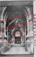 Cathedral, North Porch 1907, Exeter