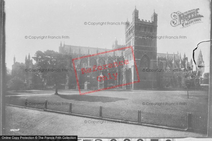 Photo of Exeter, Cathedral, North Side 1911