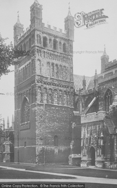Photo of Exeter, Cathedral, North Side 1924