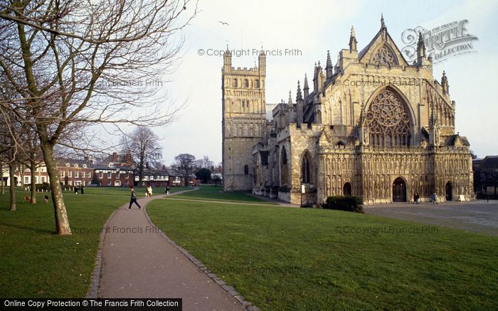 Photo of Exeter, Cathedral, North West c.1995