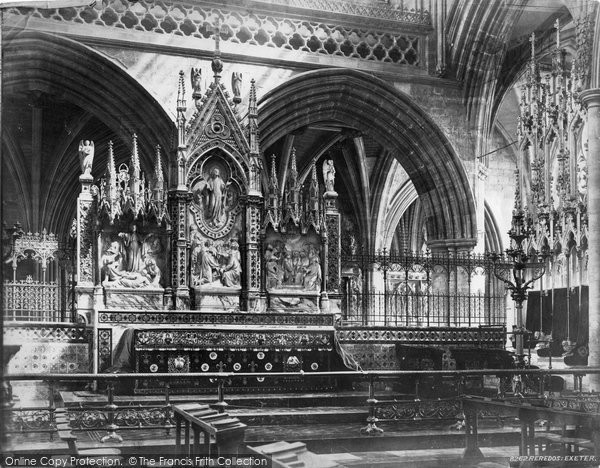 Photo of Exeter, Cathedral, Reredos c.1876