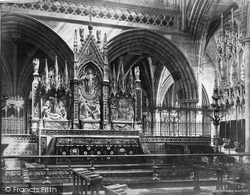 Cathedral, Reredos c.1876, Exeter