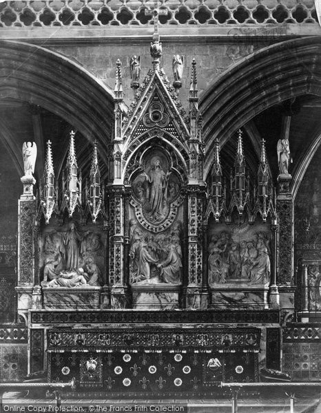Photo of Exeter, Cathedral, Reredos c.1876