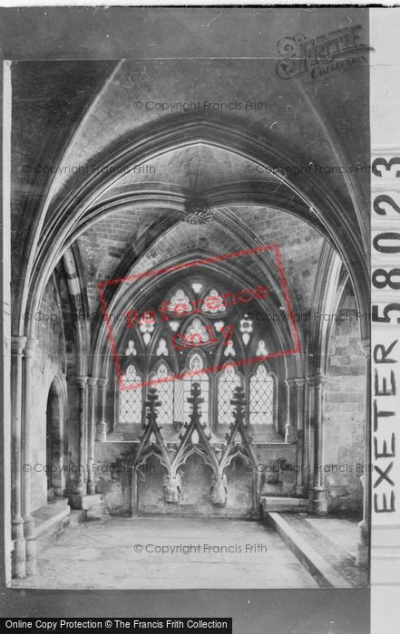 Photo of Exeter, Cathedral, St Andrew's Chapel 1907