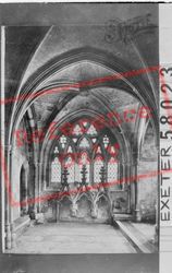 Cathedral, St Andrew's Chapel 1907, Exeter