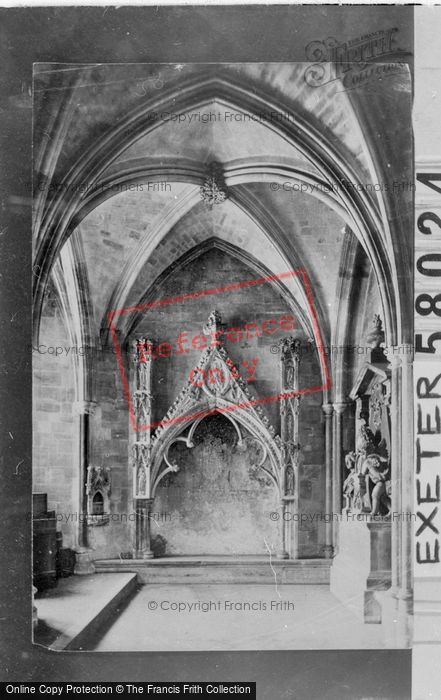 Photo of Exeter, Cathedral, St James' Chapel 1907