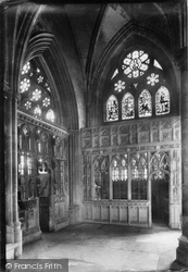 Cathedral, The Oldham Chantry 1907, Exeter