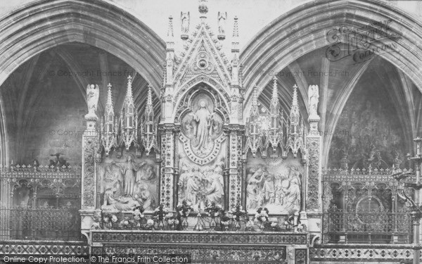 Photo of Exeter, Cathedral, The Reredos c.1890