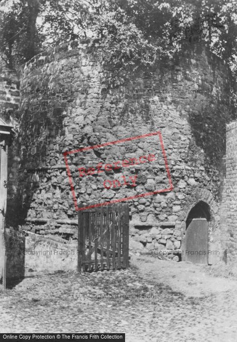 Photo of Exeter, City Wall, Lollards' Tower 1907