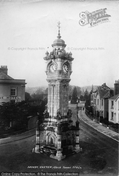 Photo of Exeter, Clock Tower 1896