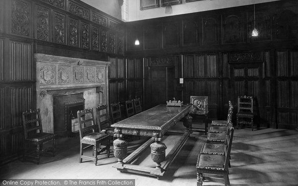 Photo of Exeter, College Hall, The Hall Of The Vicars Choral 1931