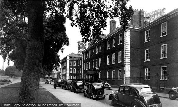 Photo of Exeter, Devon and Exeter Hospital c1955