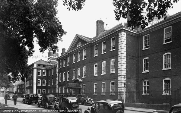 Photo of Exeter, Devon And Exeter Hospital c.1955
