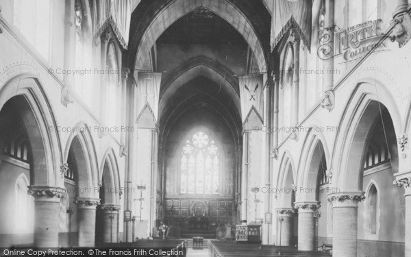 Photo of Exeter, Dinham St Michael's Church Nave East 1896