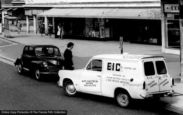Photo of Exeter, Eic Van, High Street c.1967