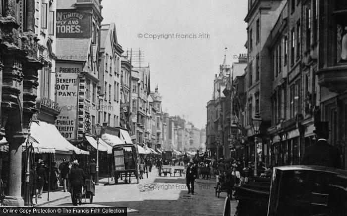 Photo of Exeter, Fore Street 1896