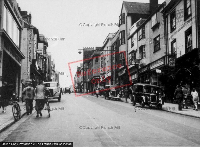 Photo of Exeter, Fore Street c.1950