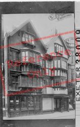 Fore Street, Old House 1896, Exeter