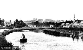 Exeter, from the Canal 1896