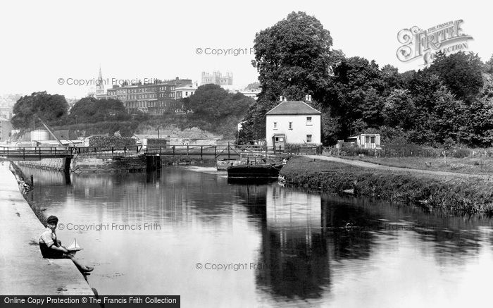 Photo of Exeter, From The Canal 1929