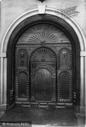 Guildhall Front Door (1573 Ad) 1896, Exeter
