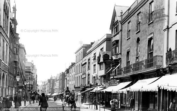 Photo of Exeter, High Street 1896